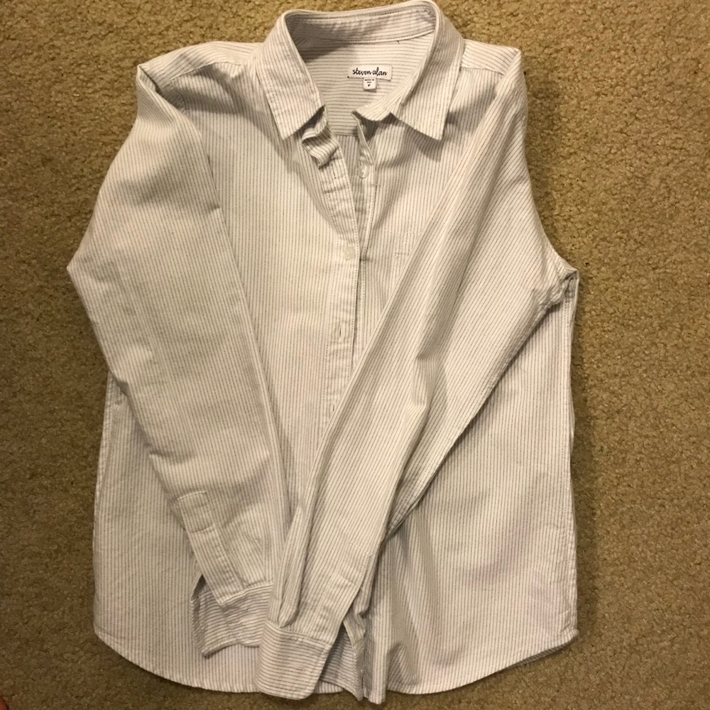 Steven Alan reverse seam shirt